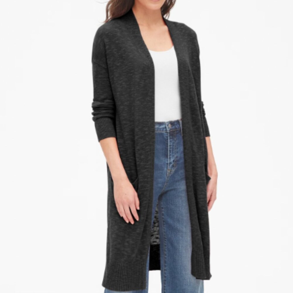 Gap open-front duster cardigan